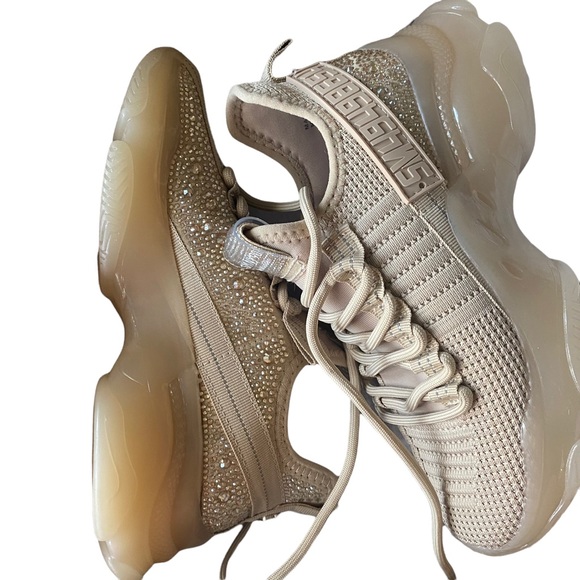 Steve Madden maxima blush multi tennis shoes size 6.5 womens almost new in box - Picture 6 of 8